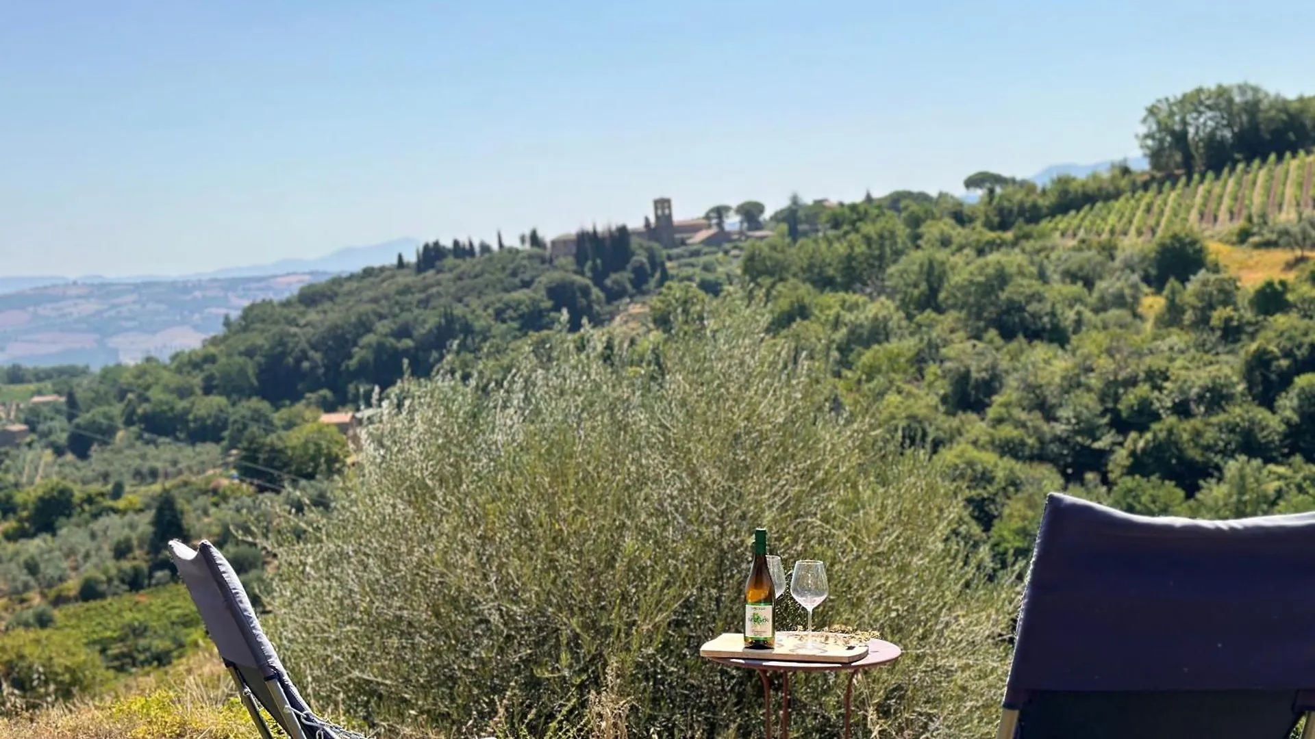Nuovissimo Loft Panoramico Con Giardino A Montalcino Apartment Italy